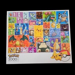 Pokemon Colorful 2000-Piece Puzzle